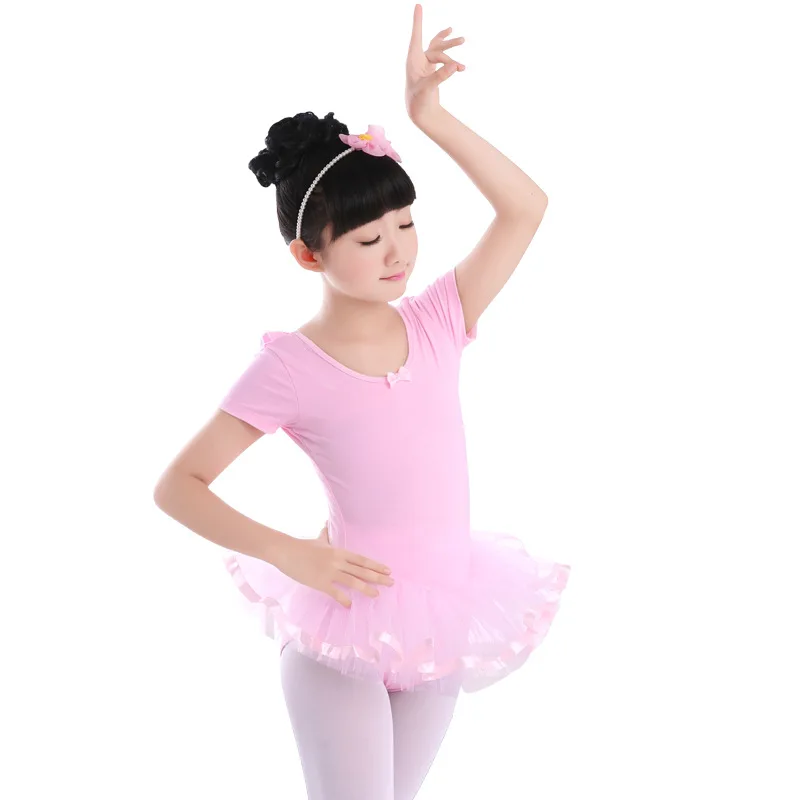 Pink-Yellow-Ballet-Tutu-Child-Dancewear-Cotton-Ballet-Clothes-Children-Summer-Swan-Lake-Ballet-Costume-Cute (1)