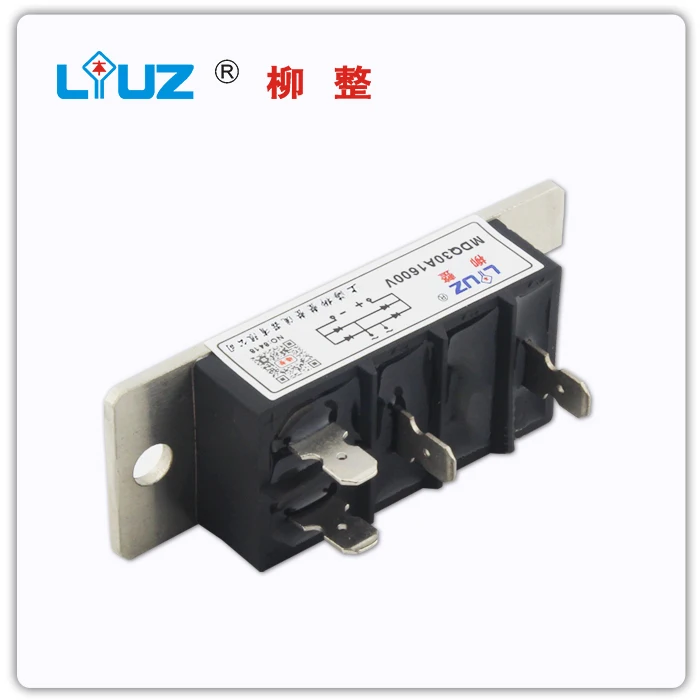 

[ZOB] RELAY MDQ30A1600V - - full three club type auxiliary current accessories single phase bridge rectifier bridge --10PCS/LOT