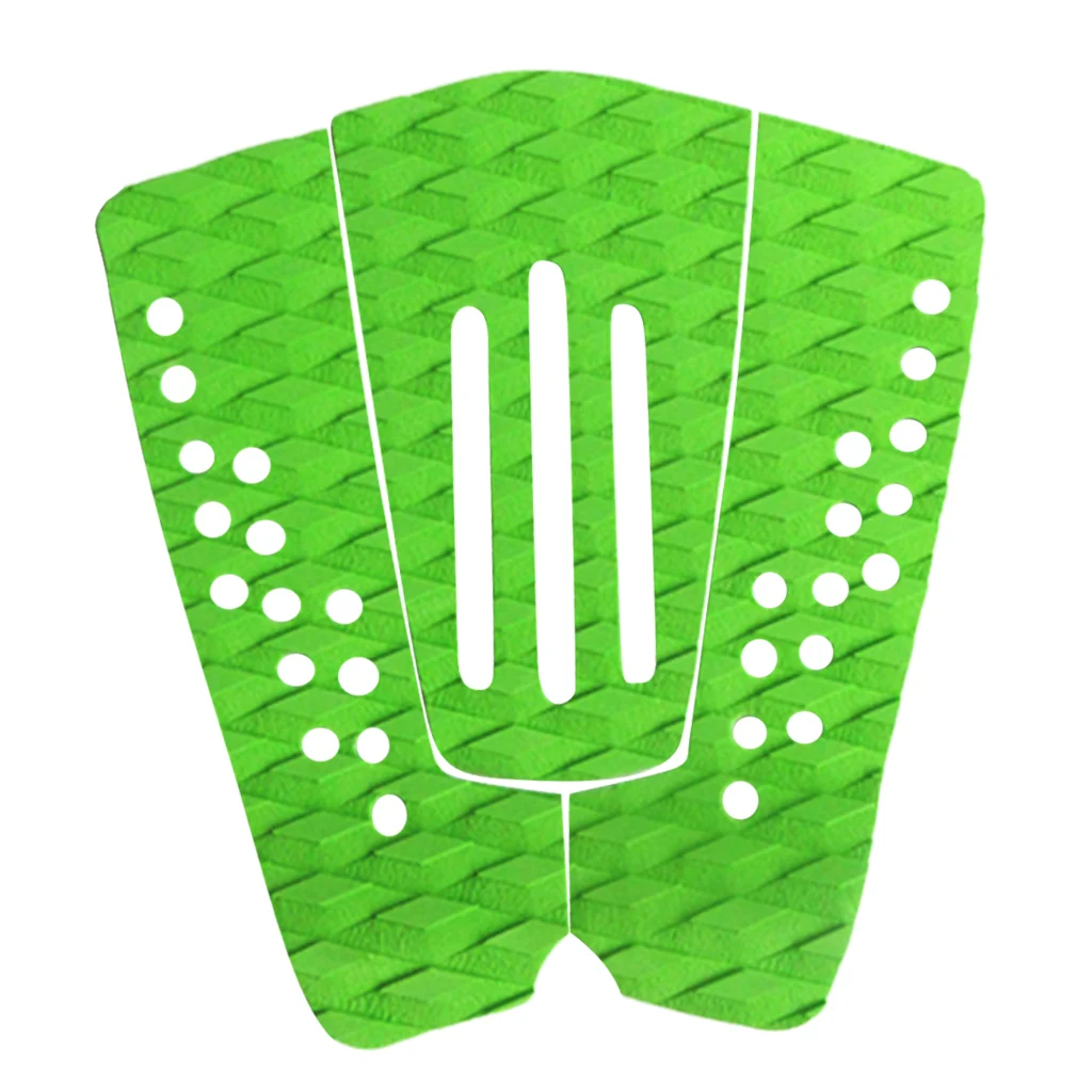 

3 Pcs Anti-slip EVA Surfboard Traction Tail Pads Kitesurf Surfing Surf Deck Grips Surfing Accessories 30 x 28 x 0.5 cm