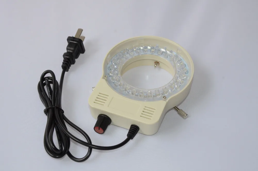 

Adjustable Microscope LED Ring Light Stereo Illuminator Lamp For Industry Microscope Camera Magnifier 100V-240V AC Light