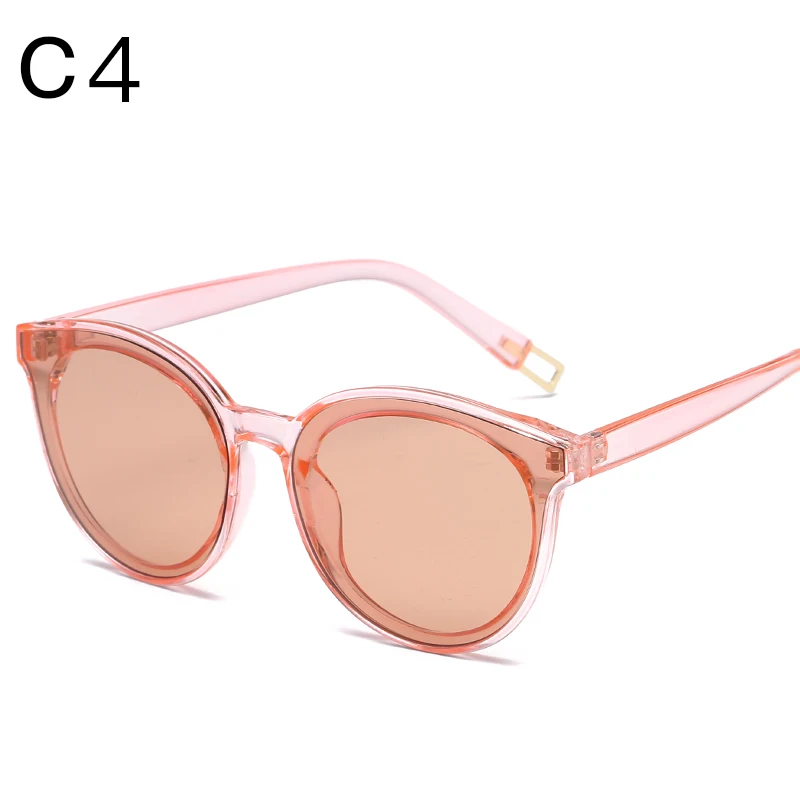 Модные Винтажные детские солнцезащитные очки «кошачий глаз», Ретро стиль, детские солнцезащитные очки для мальчиков и девочек, праздничные очки occhia oculos de sol feminino - Цвет линз: C4