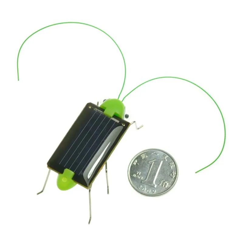 

2PCS Grasshopper Model Solar Toy Children Outside Toy Kids Educational Toy Gifts Augmented Reality Toys