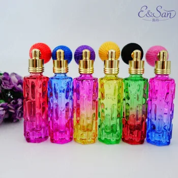 

PSQ09-10ML Spray Bitter Melon Airbag Perfume Bottle Glass Spray Empty Bottle 100PCS/LOT