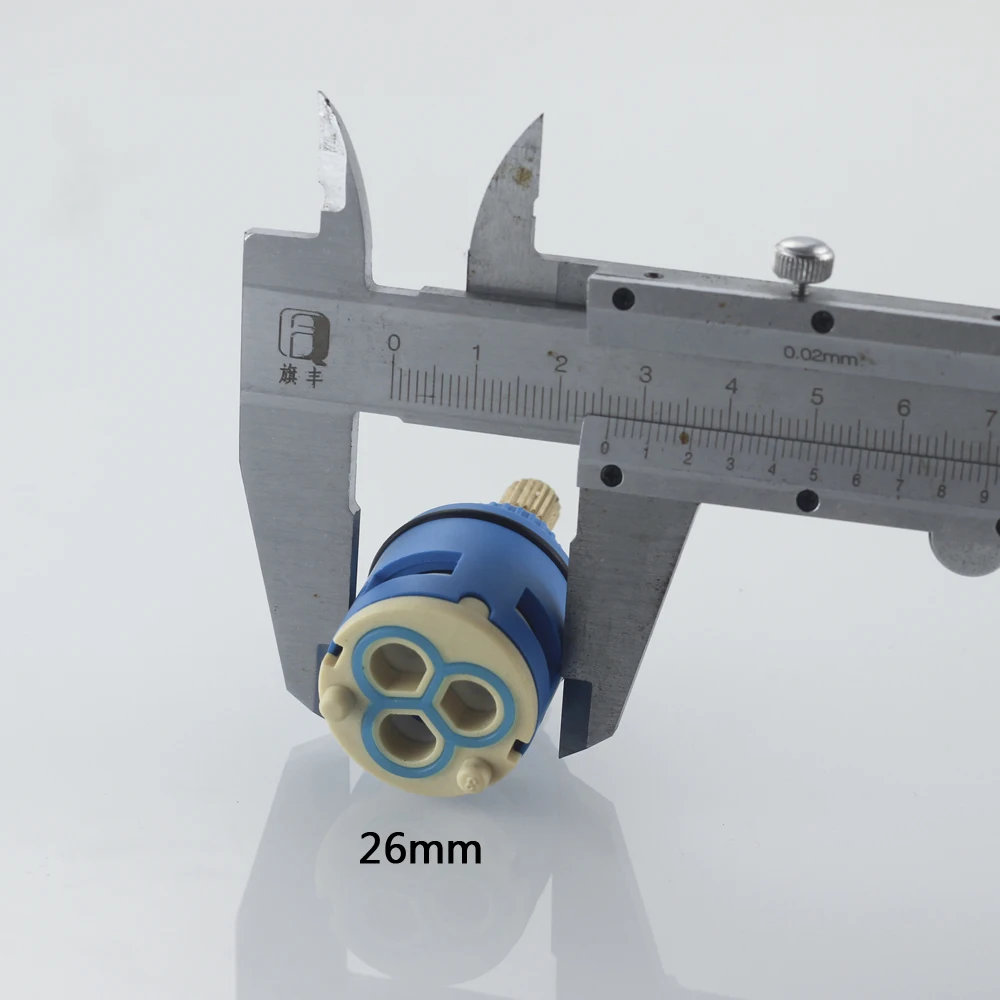 26MM Shower Faucet Spool Third Gear Ceramic Spool Shower Mixer Faucet 3 position switching Tap valve Three-Hole Diversion Spool faucet cartridge