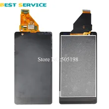 Für sony xperia zr m36h m36 c5503 c5502 lcd display mit touchscreen digitizer assembly + werkzeuge kostenloser versand