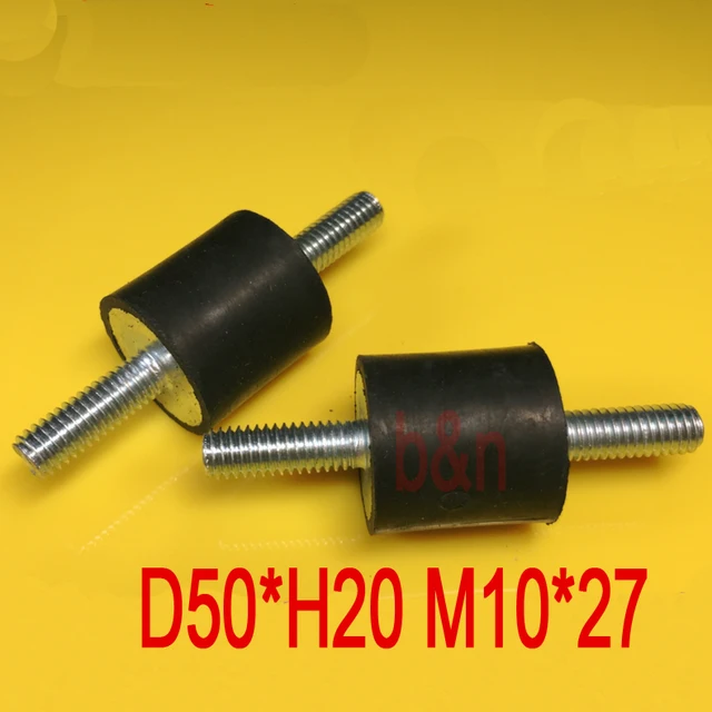 D50*H20 M10*27 M10 thread VV anti Vibration rubber damper rubber shock