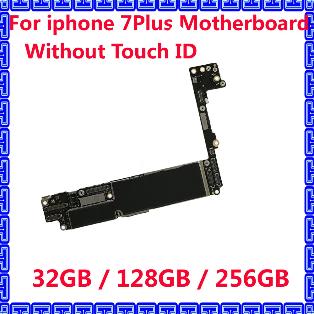 32 ГБ/128 ГБ/256 ГБ оригинальная материнская плата для iphone 7 Plus разблокированная iCloud IOS