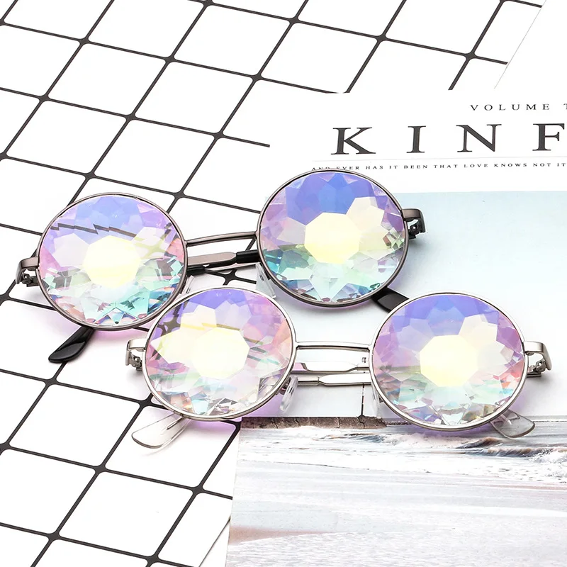 

Concert Show Sunglasses Decoration Colorful Glasses Frame for Girl and Boy Crazy Special Glasses for Party 8888BH