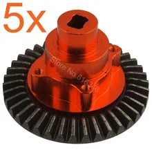 5Pcs For HSP Pangolin 94180 Metal Alum Alloy Connect Box w Gear 38T 180009 18009 1