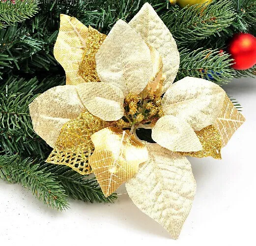 three layer christmas flower purple black white silver gold red blue orange color christmas tree decoration in artificial dried flowers from home garden - Orange Coloured Christmas Tree Decorations three layer christmas flower purple black white silver gold red blue orange color christmas tree decoration in artificial dried flowers from home garden - Orange Coloured Christmas Tree Decorations