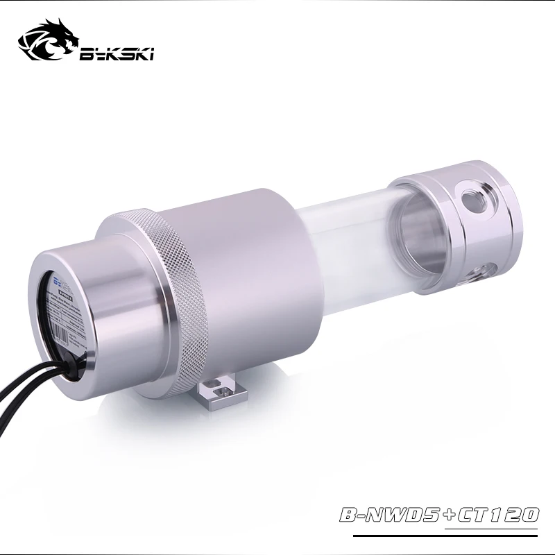  Bykski 18W D5 Combo Pump + Reservoir Maximum 5000RPM / Flow Lift 3.8 Meter / 1100L/H Water Cylinder