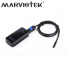 Promos Black Friday et Cyber Monday AliExpress 2017. Kits DIY Arduino, Raspberry, imprimantes 3D, caméras IP 374 USB wifi endoscope with 7mm dia 6LEDs mini camera 1/2/5 M cable IOS Android Windows system IP67 Wireless Borescope Camera