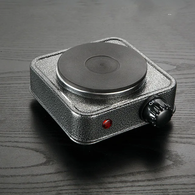 Mini Electric Stove Cooking Hot Plate Small Household Furnace Mini Electric Stove Cooking Hot Plate Small Household Furnace Thermostat Milk Cooker Travel 500w