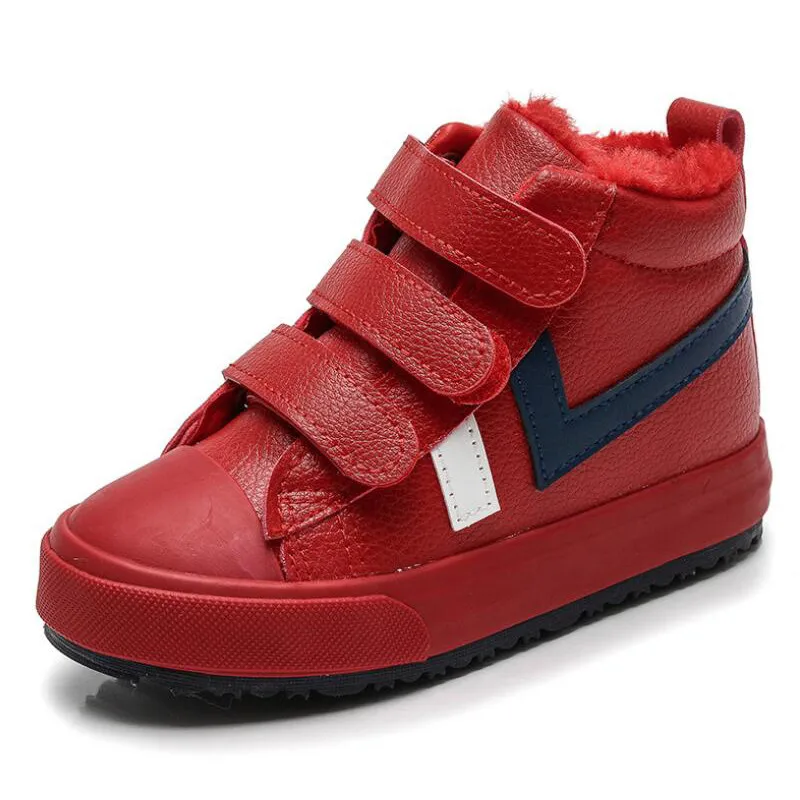 

2019 New Kids Girls Boots Leather Princess Martin Boots Fashion Elegant Casual Child Shoe For Boys Baby Boots Shoes
