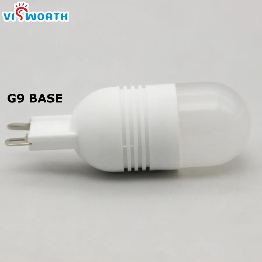 Светодиодная лампа G9 7 Вт ac 220 В 230 светодиодный мини корпус SMD3014 24 светодиода лампы