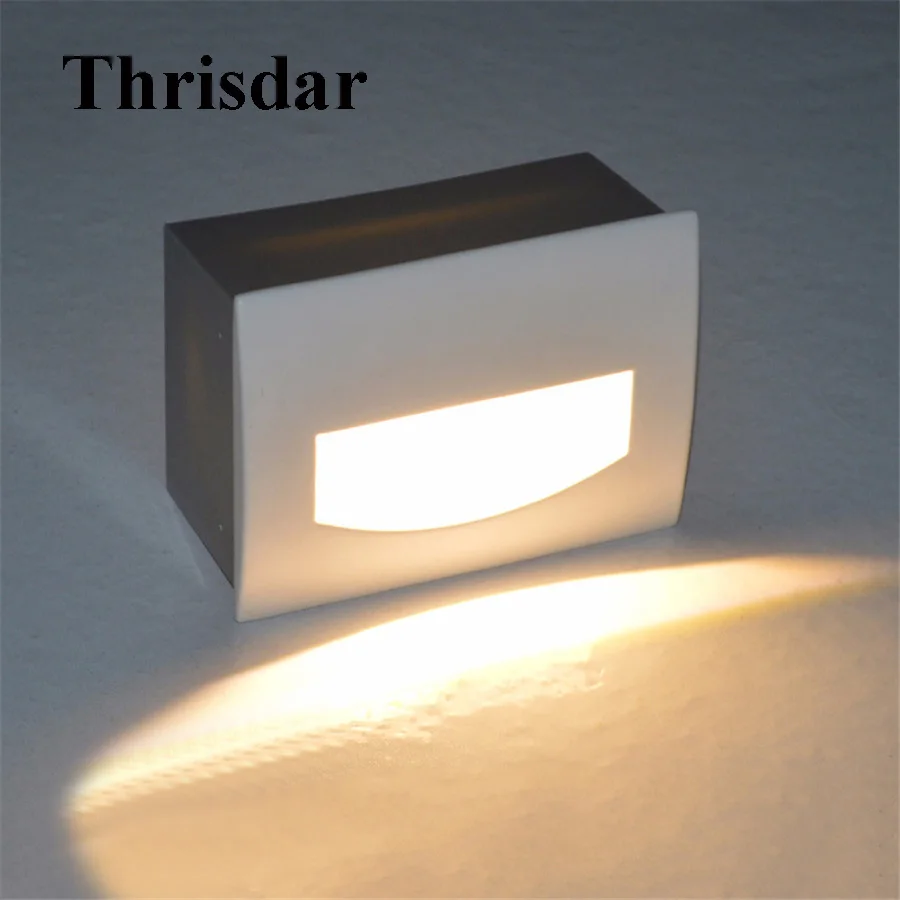 Garden Lighting Equipment External 3w Led Cob Wall Sconce Light