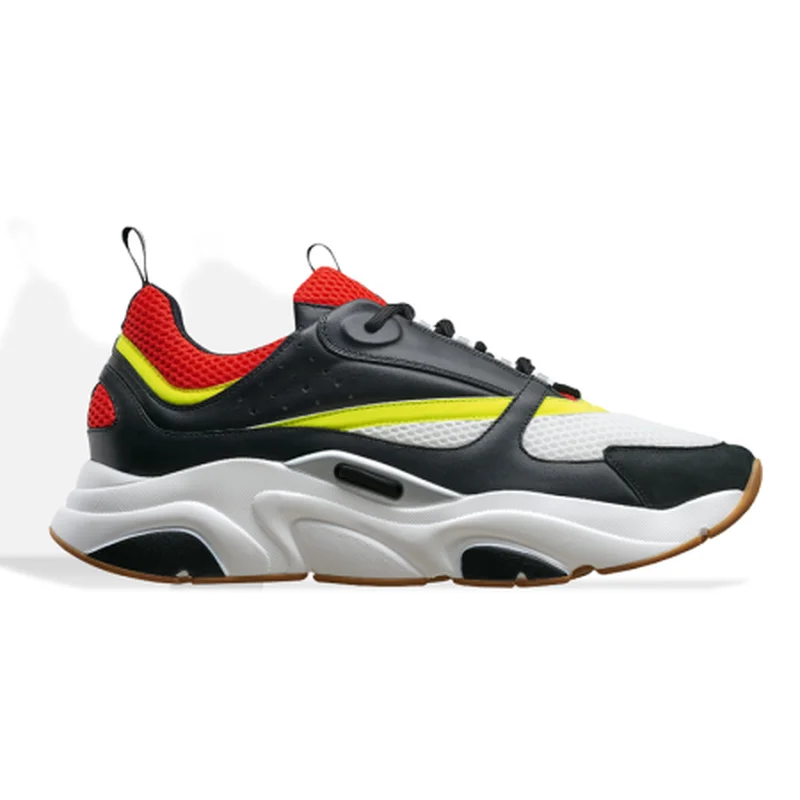 

Top Quality Genuine Leather 2019 Ins Super Fire Women's Shoes Fashion Style Mixed Colors Platform Sneakers Luxury Women Shoes
