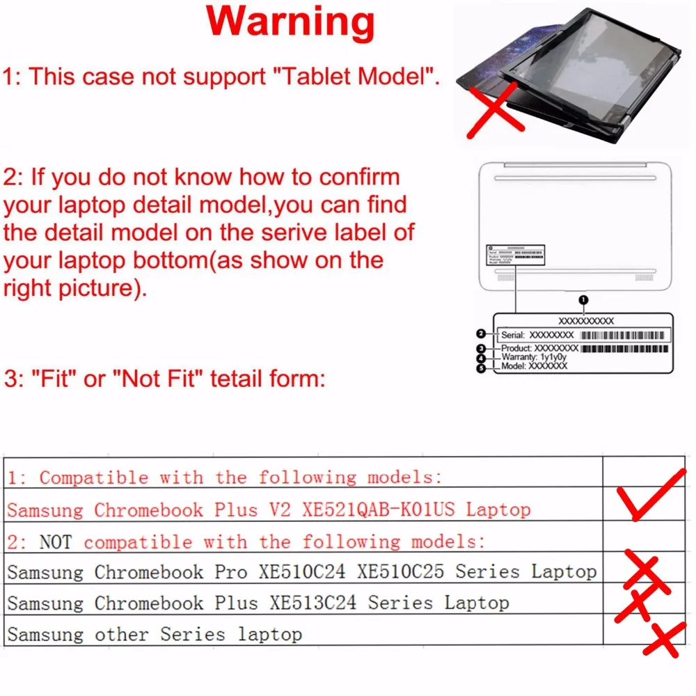 Защитный чехол Alapmk для ноутбука Samsung Chromebook Plus V2 XE521QAB K01US XE520QAB XE525QBB 12 2 дюйма|Сумки и