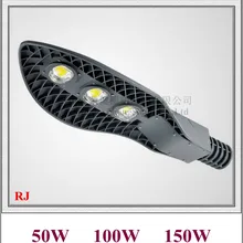 Светодиодные лампы на диодах Epistar светодиодный Лампа уличного освещения светодиодные уличные лампы IP65 50 W/100 W/150 W AC85V-265V 50 Гц/60 Гц ракетки стиль II RJ-LS-D