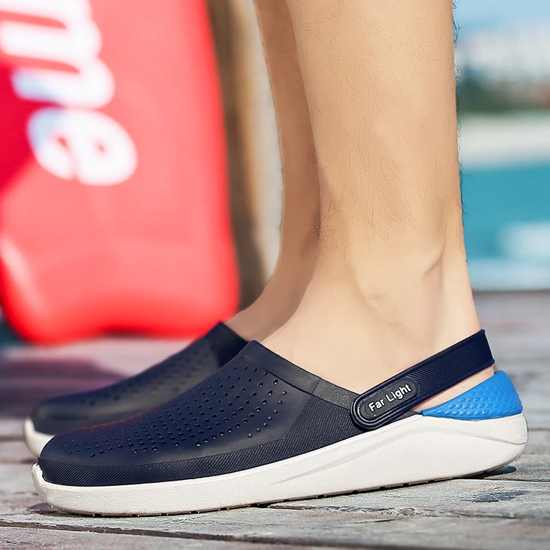 2019 Fashion Hot Sale Luxury Brand Crocse Clogs Sandals Sandalias Shoes Sandalen Slippers Sandalet hombre Croc Jelly Sandals