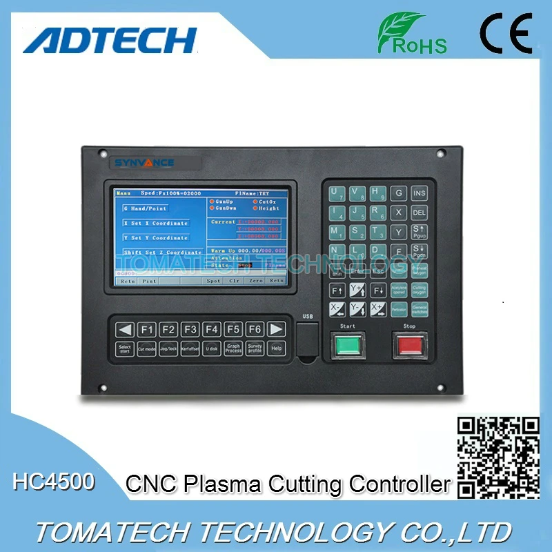 

2 Axis Portable and Table cutting machine ADTECH CNC Plasma Cutting Controller