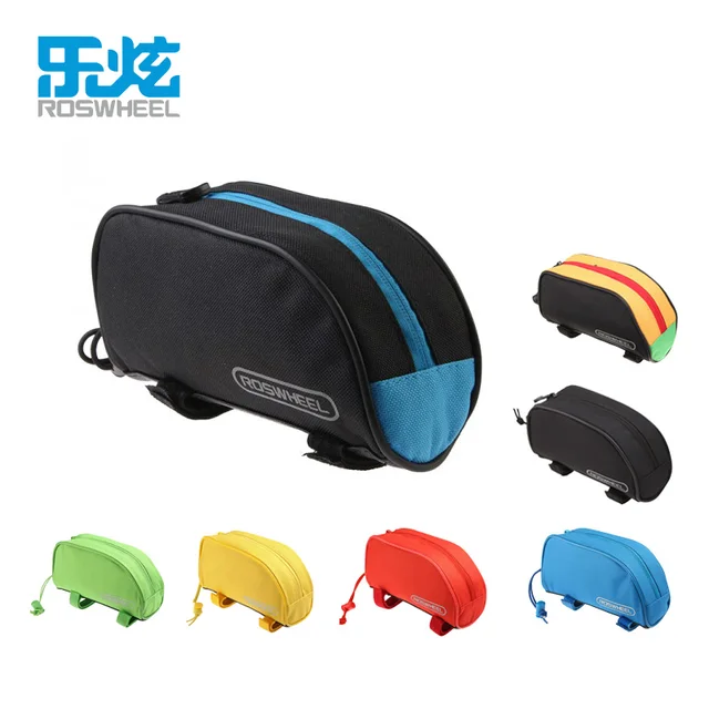 US $3.96 Roswheel 600D Polyester PVC Outdoor MTB Road Bike Cycling Bicycle Frame Pannier Front UPPER Tube Pa