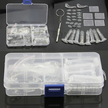 

Eyeglass Sun Glasses Screw Nut Nose Pad Optical Repair Tool Assorted Kit