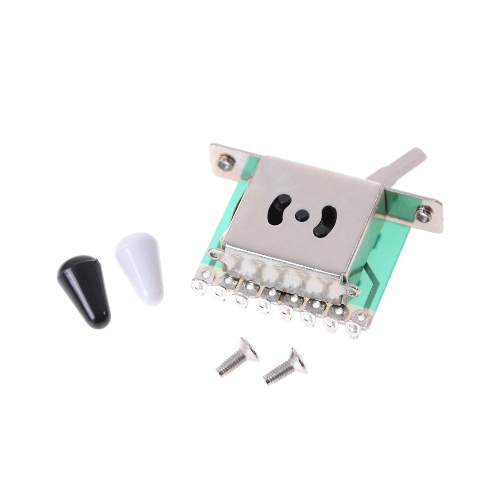 

1pc Selector Electric Guitar Pickup Switches Toggle Lever Switch Musical Stringed Instruments Guitar Switches 5 Way