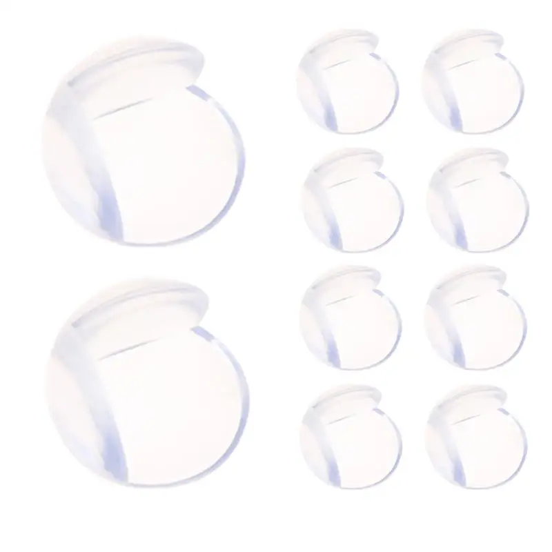 10PCS Silicone Corner Edge Protector Cushions Table Cover Child Baby Safety New