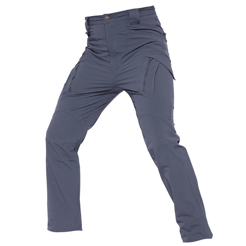 IX9 Stretch pantalones de senderismo hombres deportes al aire libre senderismo Camping pesca de carga impermeable pantalones de las mujeres táctico militar Pantalones