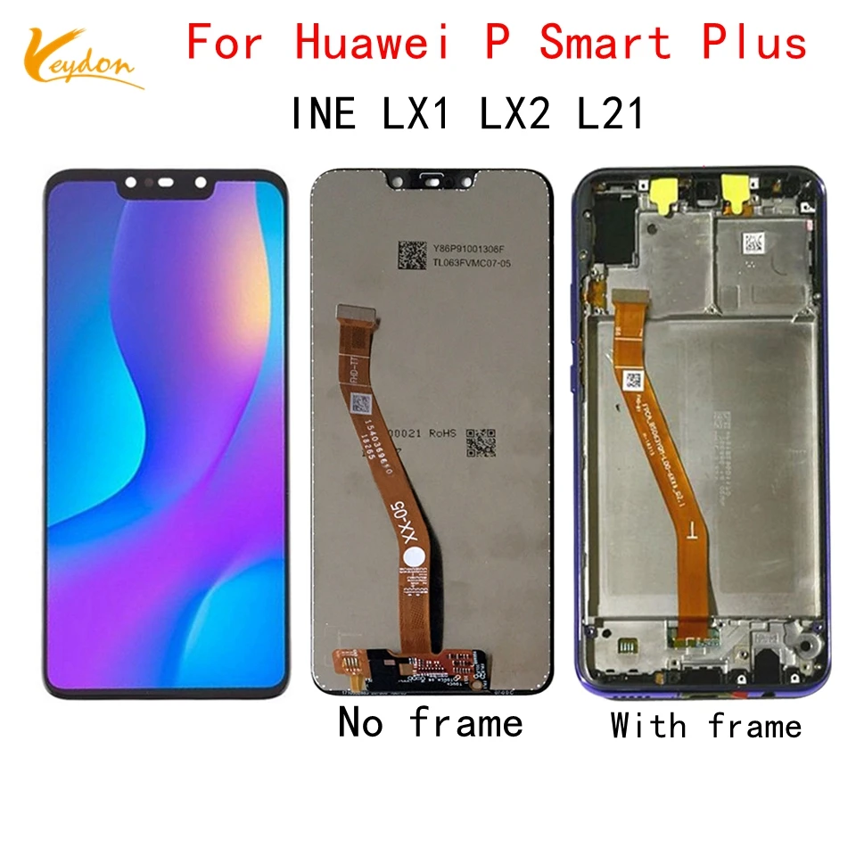 Для huawei P Smart Plus ЖК-дисплей Wihth Frame для huawei Nova 3i INE LX1 LX2 экран в сборе ЖК-экран