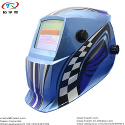 TRQWH tig Шлем Авто темно Гонки Дизайн удобная электрическая маска сварочное оборудование экспресс-доставка TRQ-GD05-2233FF