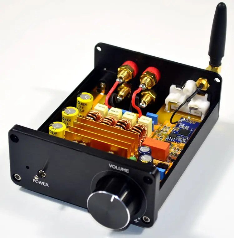 Миниатюрный цифровой домашний Hi Fi усилитель TPA3116D2 Bluetooth DAC 5 0 Fever 50 Вт * 2|Усилители
