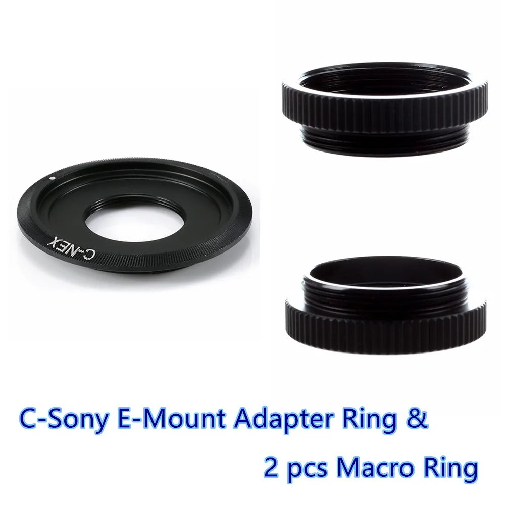 Объектив с креплением для камер видеонаблюдения 35 мм F1.6 Sony A6500 A6400 A6300 A6000 A5100 A5000 на