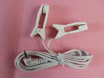 

5pcs/lot DC2.5MM Ear clip electrode wire/cable connecting wire for digital therapy machine ,tens machine ,slimming massager