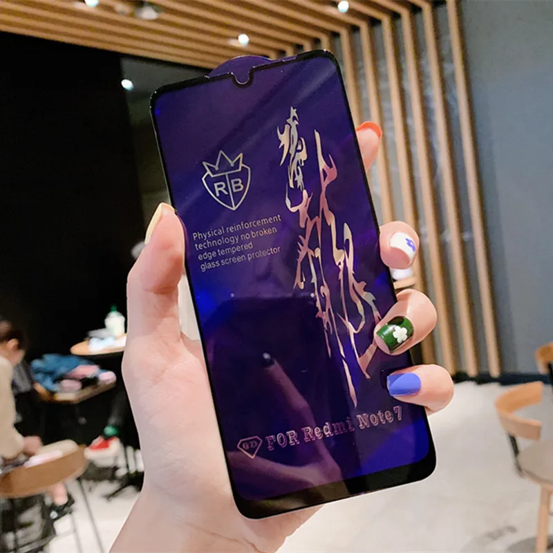 

Full Cover Tempered Glass For Xiaomi Redmi Note 7 5 6 Pro 5 Plus Protective Glass Redmi 6 Mi 8 lite Mi 9 SE F1 Screen Protector