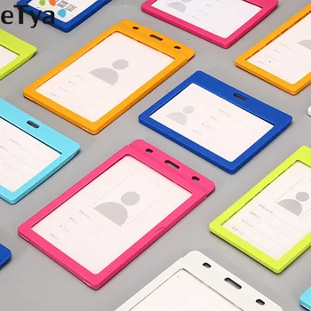 

eTya Women Men Credit Card Holder Wallet Unisex Business Bus Bank Work ID Badge Card Bags Protection Card Cover