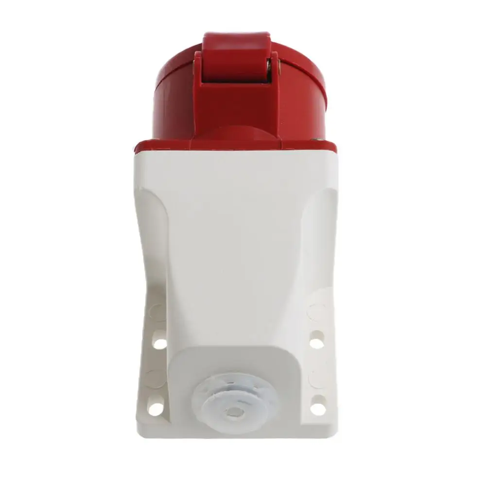 16 Amp 5 Pin настенное крепление розетка 380-415вольт всепогодный IP44 3 фазы 3P+ N+ E