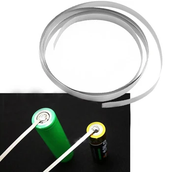 

5M 8mmx0.15MM Ni Plate Nickel Strip Tape For Li 18650 26650 Battery Spot Welding