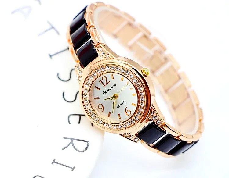 CHAOYADA Vintage New Gold Bracelet Watch For Woman Elegant Luxury Brand Ladies Quartz Watches Reloj Mujer