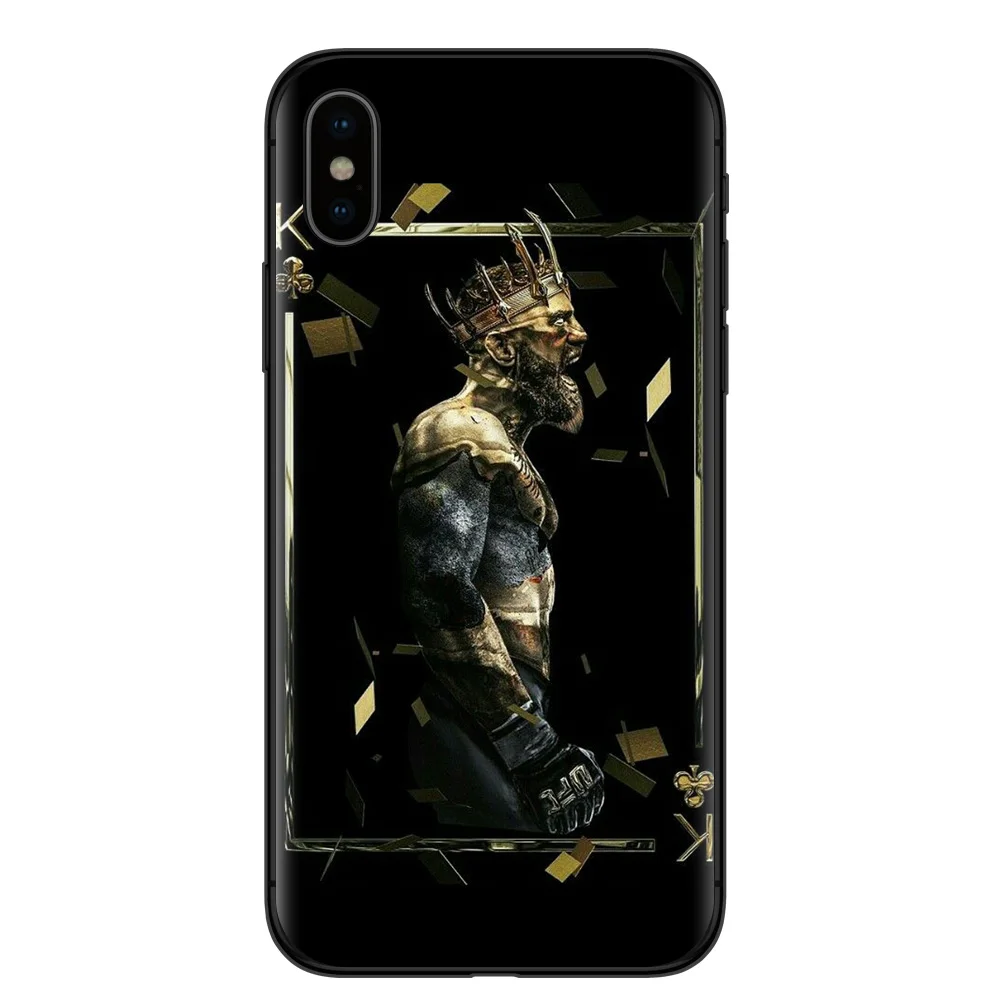 RUIXKJ Conor McGregor Gold King чехол для телефона для iphone 6 6S Plus Мягкая силиконовая задняя крышка для iphone X 8 7 Plus 5 5S SE Fundas - Цвет: T1891