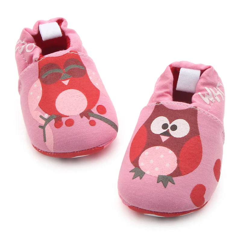Брендовая новая детская обувь для новорожденных мальчиков и девочек с изображением животных, детская обувь с мягкой нескользящей подошвой, милая теплая детская обувь с животными