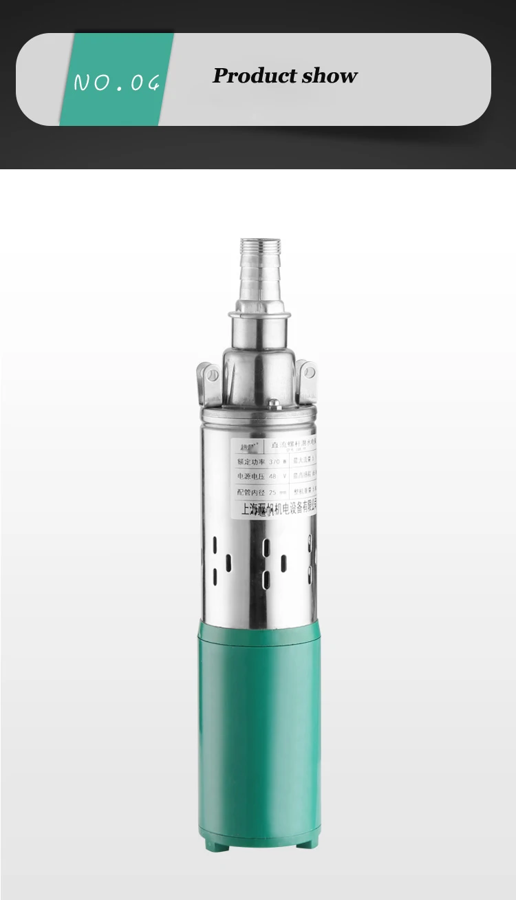 submersible screw pump