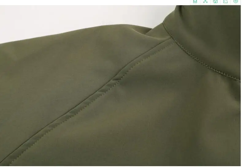 ESDY человек открытый Рыбалка Водонепроницаемый Охота Tactical softshell Стенд воротник поход Пеший туризм кемпинг куртка армии Военная Униформа пальто