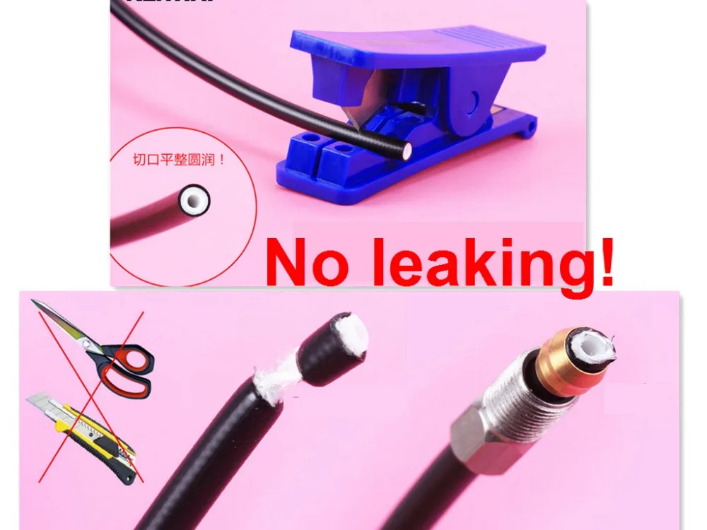 2pcs/set repair tool kit bicycle Hydraulic Disc hose cutter cycling