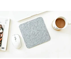 Compact Felt Mouse Pad - Premium Design (GRAY 2020)