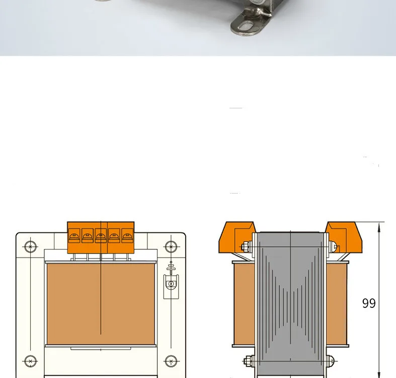 Чинт Управление трансформатор NDK-100VA 380 В 220 В изменение 36 В 24 В 110 В трансформатор 100 Вт