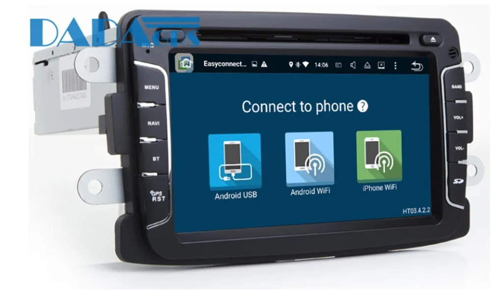 Cheap Newest Android Car Radio DVD Player GPS Navigation Stereo Unit for Dacia Sandero Duster Renault Captur Lada Xray 2 Logan 2 Video 3