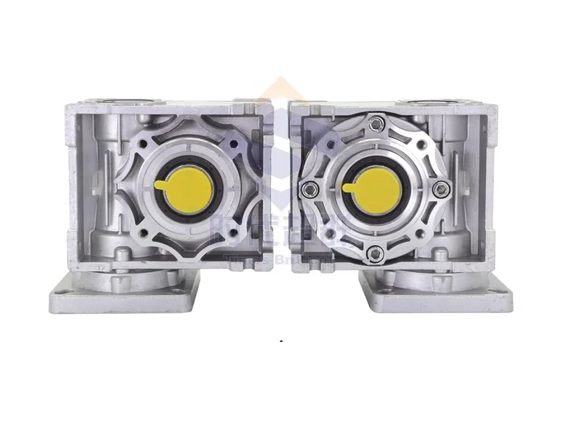 

57/86/110/130 stepper servo motor NMRV worm gear reducer 90 degree right angle with self-locking RV75