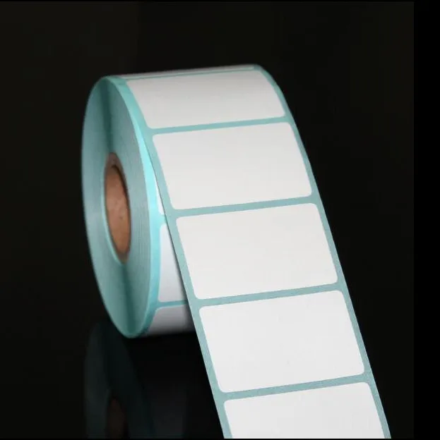 

700pcs/roll Direct Print Adhesive Thermal Label Sticker Supermarket Price White Label Blank Self Adhesive Sticky Tags 20*10mm